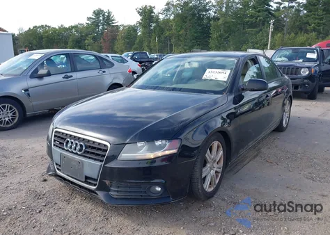 2010 Audi A4 2.0T Premium z USA, uszkodzony, nr VIN WAUBFAFL0AN057993